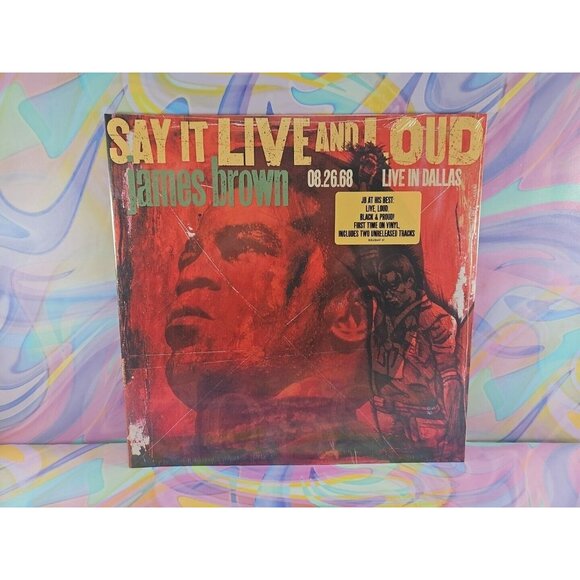 Say It Live and Loud: Live in Dallas 8.26.68 by James Brown (Record, 2018) New